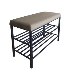 Szafka na buty MG09 czarna – praktyczny regał i półka