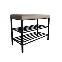 Szafka na buty MG09 czarna – praktyczny regał i półka