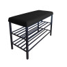 Szafka na buty MG19 czarna – praktyczny regał i półka