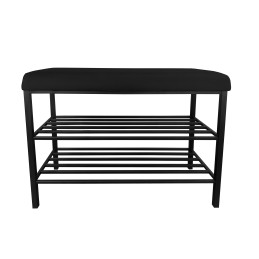 Szafka na buty MG19 czarna – praktyczny regał i półka