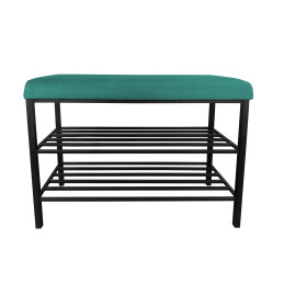 Szafka na buty MG20 czarna – regał i półka do przedpokoju