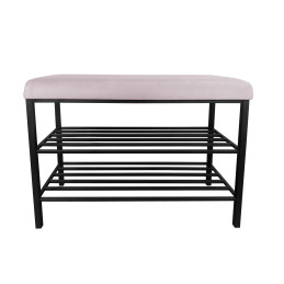 Szafka na buty MG55 czarna – praktyczny regał i półka