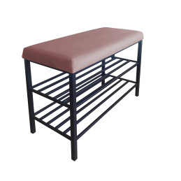 Szafka na buty MG58 – czarny stelaż, elegancja i porządek