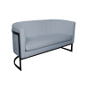 Sofa Glamour BL06 – elegancka z czarną podstawą