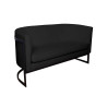 Sofa Glamour MG19 – elegancka z czarną podstawą