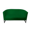 Sofa Glamour MG25 – elegancka z czarną podstawą