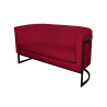 Sofa Glamour MG31 – stylowa z czarną podstawą