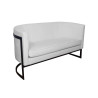 Sofa Glamour MG39 – stylowa z czarną podstawą