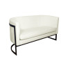 Sofa Glamour MG50 – elegancka z czarną podstawą