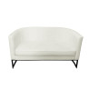 Sofa Glamour MG50 – elegancka z czarną podstawą