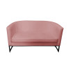 Sofa Glamour MG58 – elegancka z czarną podstawą