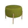 Pufa OLA LOFT BL75 – ławka i podnóżek złoty metal