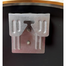 Lustro LOFT YX-04 FI80 – czarne okrągłe ścienne