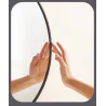 Lustro LOFT 60 cm złote YX-04 - widok frontu
