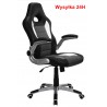Fotel gamingowy GTA czarny z ergonomicznym designem i wygodnym siedziskiem idealny do długich sesji gry