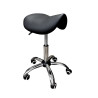 Taboret siodło fryzjerski kosmetyczny do salonu tatuażu czarny C-9284 regulowany