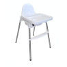 Krzesełko do karmienia dla dzieci białe