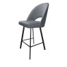 Hoker krzesło barowe Polo podstawa Profil czarna BL14