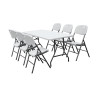 Zestaw mebli Cateringowych ogrodowych Stół + 6 krzeseł