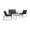 Zestaw mebli ogrodowych Modena CS12 do ogrodu na balkon stolik fotele sofa