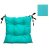 Poduszka wodoodporna na krzesło ogrodowe Oxford turkus 50x50