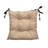 Zestaw 4 poduszek na krzesło ogrodowe Oxford beż 50x50