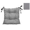Zestaw 4 poduszek na krzesło ogrodowe Oxford szary 50x50