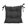 Zestaw 4 poduszek na krzesło ogrodowe Oxford grafit 50x50