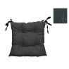 Zestaw 4 poduszek na krzesło ogrodowe Oxford grafit 50x50