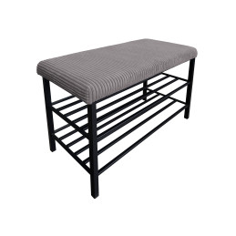 Szafka na buty POSO 22 – czarny stelaż, styl i wygoda