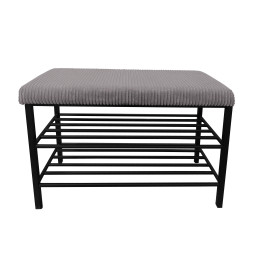 Szafka na buty POSO 22 – czarny stelaż, styl i wygoda