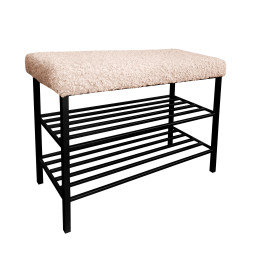 Szafka na buty SMART Regał Półka stelaż czarny Rolf2