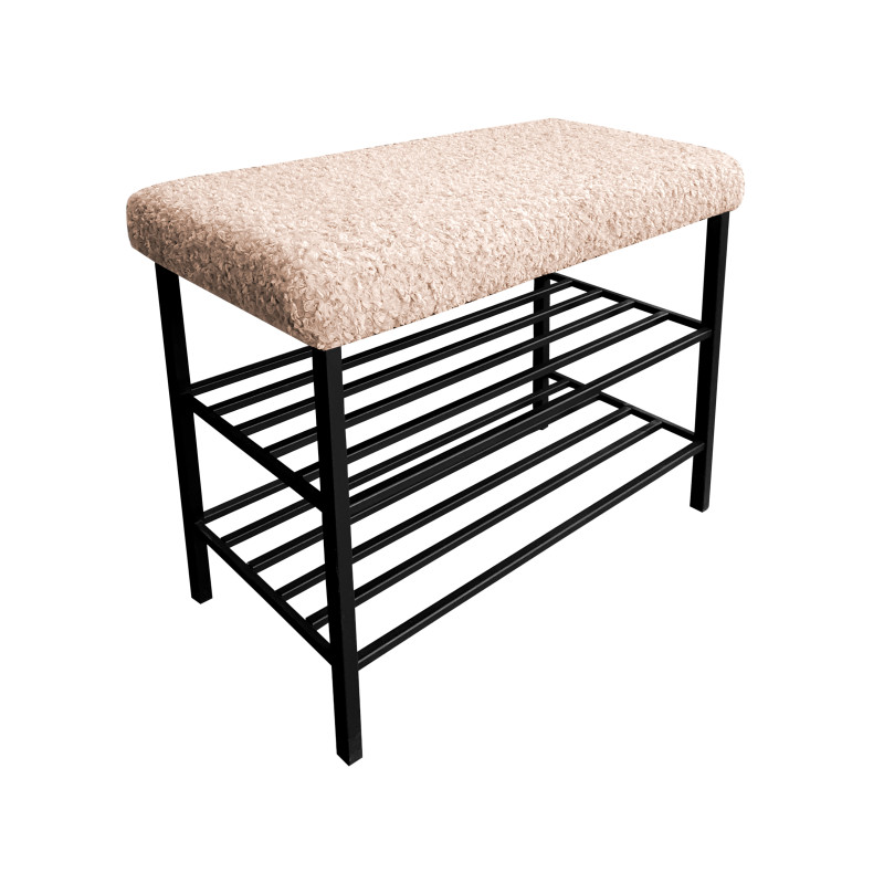 Szafka na buty SMART Regał Półka stelaż czarny Rolf2