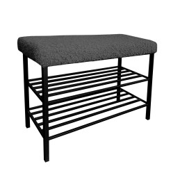 Szafka na buty SMART Regał Półka stelaż czarny Rolf7