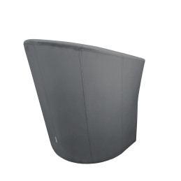 Fotel CLUB Velvet BL14 szary