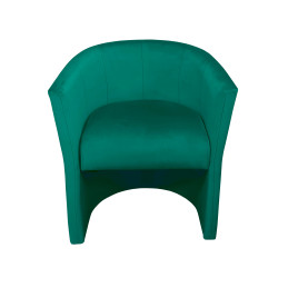 Fotel CLUB tkanina Velvet MG20 turkus