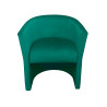 Fotel CLUB tkanina Velvet MG20 turkus