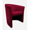 Fotel CLUB czerwony tkanina Velvet MG31
