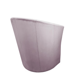 Fotel CLUB szary aksamitny Velvet MG55