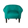Fotel Milo turkus MG20 na nogach venge 20 cm – styl i wygoda
