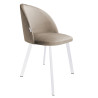 Krzesło Colin MG09 – biała noga Profil, styl i wygoda