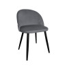 Colin chair grey with black BL14 leg