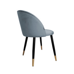 Comfortable velvet upholstered chair