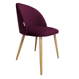 Krzesło Colin noga dąb MG02 - aksamit Magic Velvet