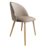Krzesło Colin MG09 – noga dąb, styl i wygoda