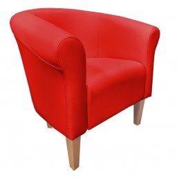 Fotel Milo D15 czerwony...