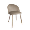 Krzesło Colin MG09 – złota noga, styl i komfort