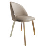 Krzesło Colin MG09 – złota noga Profil, elegancja i wygoda