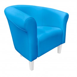 Fotel Milo D25 niebieski...