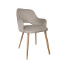 Krzesło Milano MG09 – noga dąb, stylowe i wygodne
